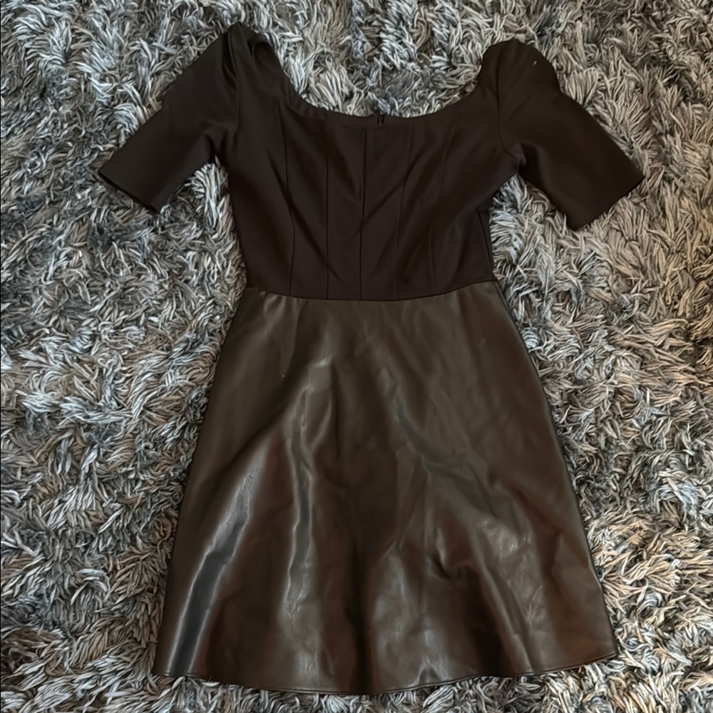 Elegant Anthropologie Black Dress